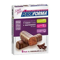 Pesoforma barr ciocc latte 12p