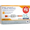 Pic insumed siringa da insulina 0, 5ml gauge 30x8mm 30pezzi