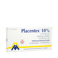 Placentex*sol cut 10f 0, 75mg
