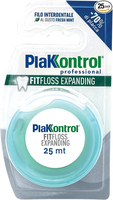 Plakkontrol fit floss filo interdentale espandibile 25m