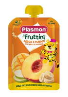 Plasmon i Fruttini pesca e mango