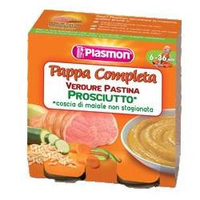 Plasmon La Pappa prosciutto verdure e pastina 2 vasetti da 190 gr