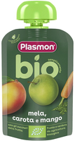 Plasmon mela carota e mango bio pouches 100g
