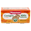 Plasmon omogeneizzato coniglio 2 vasetti da 80 g