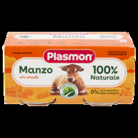 Plasmon omogeneizzato manzo 2 vasetti da 80g