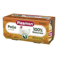 Plasmon omogeneizzato pollo 2 vasetti da 80g