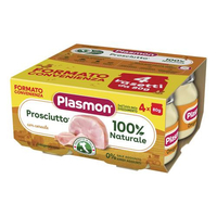 Plasmon omogeneizzato prosciutto 4 vasetti da 80g