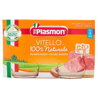 Plasmon omogeneizzato vitello 2 vasetti da 120g