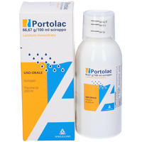 Portolac sciroppo flacone 200ml 66, 67g