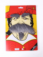 Barba autoadesiva per capelli facciali di Halloween