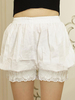 Bianco Lolita Bloomers pizzo elastico Plus Size Trim Lolita sicurezza pantaloni