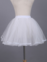 Bianco Lolita sottoveste pizzo poliestere sottoveste