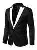Blazer e giacche da uomo Casual Abiti Casual Black Bianco Bianco Cool Casual Abiti per gli uomini