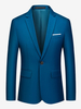 Blazer Giacche Abiti Casual Uomo Formali Ciano Blu Verde Scuro Abiti Casual Uomo di Qualità
