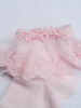 Blend pizzo puro cotone rosa Rifila Lolita calzini