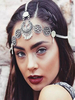 Boho Wedding Headpieces Front Chains Summer Beach Accessori per capelli da sposa