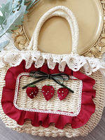 Borsa Lolita Accessorio per fiocchi in pizzo di poliestere Accessori Lolita
