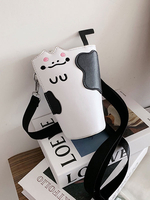 Borsa Lolita bianca Borsa a tracolla in pelle PU in pelle PU Accessori Lolita