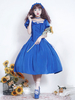 Bow Lolita OP Dress Royal Blue Bows Lolita Abiti interi