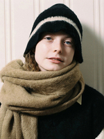 Cappelli per donna Cappelli caldi invernali in poliestere a righe bellissime