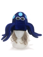 Cappellino di carnevale Unisex Accessori per cappelli di Octopus blu reale