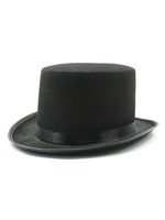 Cappello a bombetta retrò aristocratico accessorio vintage nero per uomo Halloween