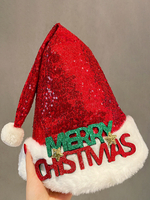 Cappello di Natale di peluche Cappello di Babbo Natale Pupazzo di neve Regalo di festa Ornamento di Natale