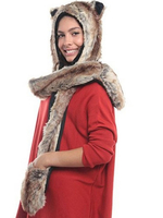 Cappello finta pelle donna&per bambini