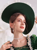 Cappello vintage da donna in poliestere Royal Cap Costume Accessori