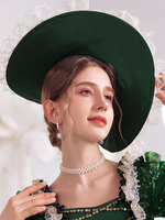 Cappello vintage da donna in poliestere Royal Cap Costume Accessori