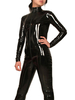 Carnevale Abbigliamento nero in PVC unisex Halloween