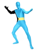 Carnevale Alla moda Unisex Bahamas Lycra Spandex pieno corpo favoloso bandiera Zentai tute Costume Halloween