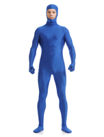 Carnevale Blu Unisex Lycra Spandex Suit Zentai Halloween