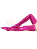 Carnevale Calze fucsia metallizzato lucido di Costume Halloween