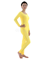 Carnevale Catsuit Lycra Calzamaglia roseo Blu Lucente fori occhi e bocca tuta lycra spandex tinta unito per adulti fibra di poliestere unisex Halloween