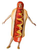 Carnevale Costume da festa per adulti con stampa 3D di hot dog costume di Costume Halloween