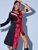 Costumi di danza jazz Abbigliamento da ballo in poliestere da donna