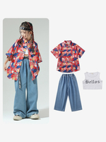 Costumi di danza jazz Pantaloni in poliestere da donna Top da ballo