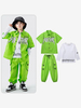 Costumi di danza jazz Top in poliestere unisex Pantaloni soprabito Abbigliamento da ballo