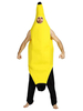 Costumi di frutta divertenti per adulti unisex di Banana in costume di Halloween