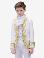 Costumi di Halloween per bambini Costume da spettacolo teatrale in palazzo intarsiato Abito da spettacolo principe azzurro