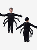 Costumi di Halloween per bambini Pantaloni neri in fibra di poliestere per bambini in poliestere