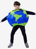 Costumi di Halloween per bambini Set blu di Halloween in poliestere Top per bambini