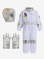 Costumi di Halloween per bambini Set di Halloween bianco Guanti in poliestere per bambini Cappello