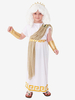 Costumi di Halloween per bambini Set di Halloween bianco Vestito in poliestere per bambini