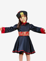 Costumi di Halloween per bambini Set di Halloween in poliestere nero Cappello da bambino