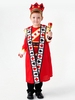Costumi di Halloween per bambini Set di Halloween in poliestere rosso Copricapo per bambini