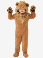 Costumi di Halloween per bambini Set di Halloween marrone caffè Tuta in poliestere per bambini Guanti