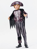 Costumi di Halloween per bambini Set di Halloween marrone scuro Cappello a cilindro in poliestere per bambini