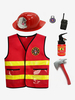 Costumi di Halloween per bambini Set di Halloween rosso Gilet accessorio in poliestere per bambini